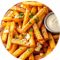 Loaded fries +Shawarma+coke