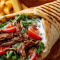 Shawarma+pizza+rice + fries+coke